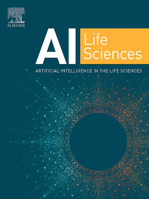 Go to journal home page - Artificial Intelligence in the Life Sciences